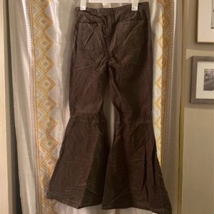 Chelsea & Violet Sage Green Corduroy Bell Bottoms